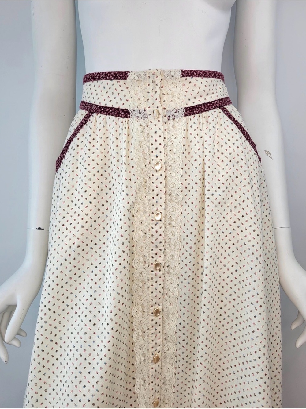 1981 gunne sax homemade skirt